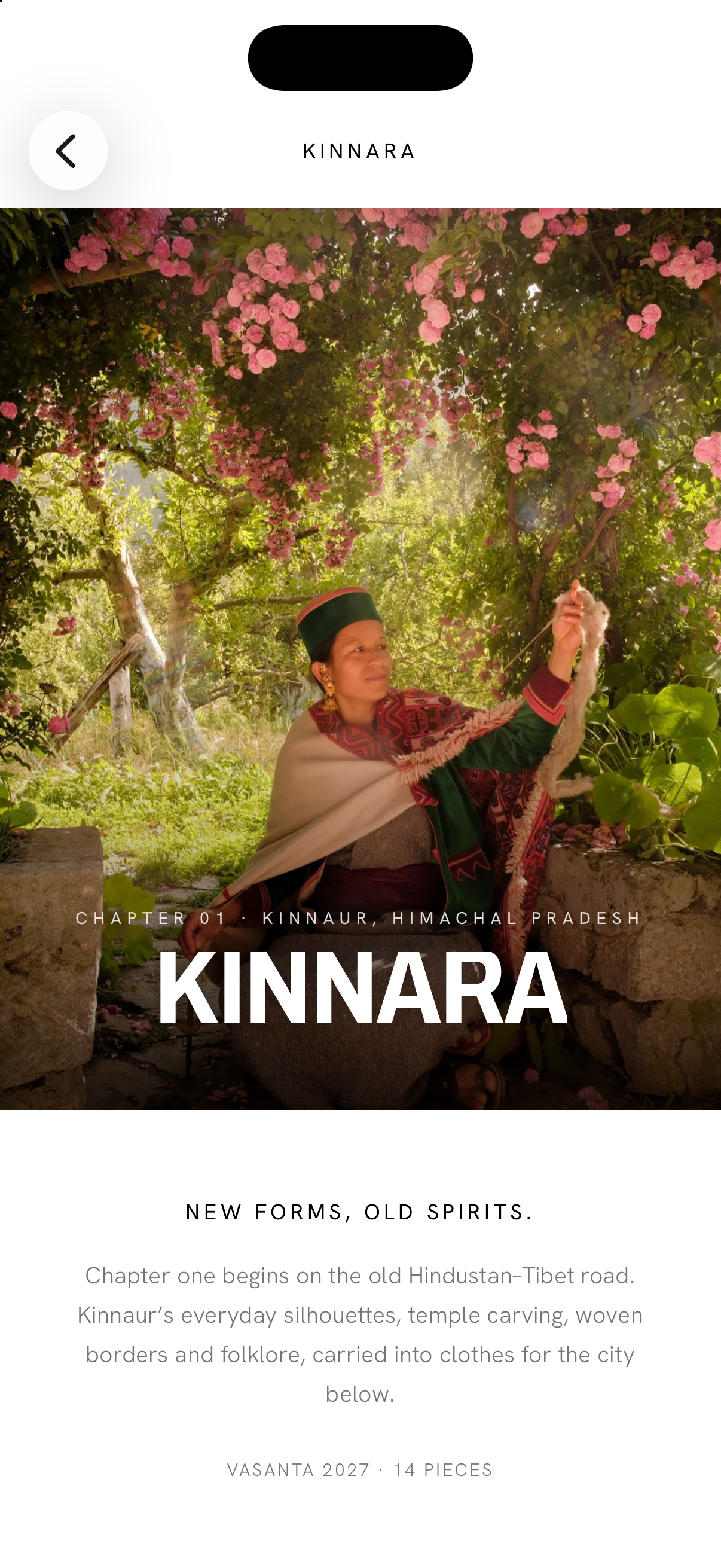 A chapter collection in the KHOJ app, edited to your taste