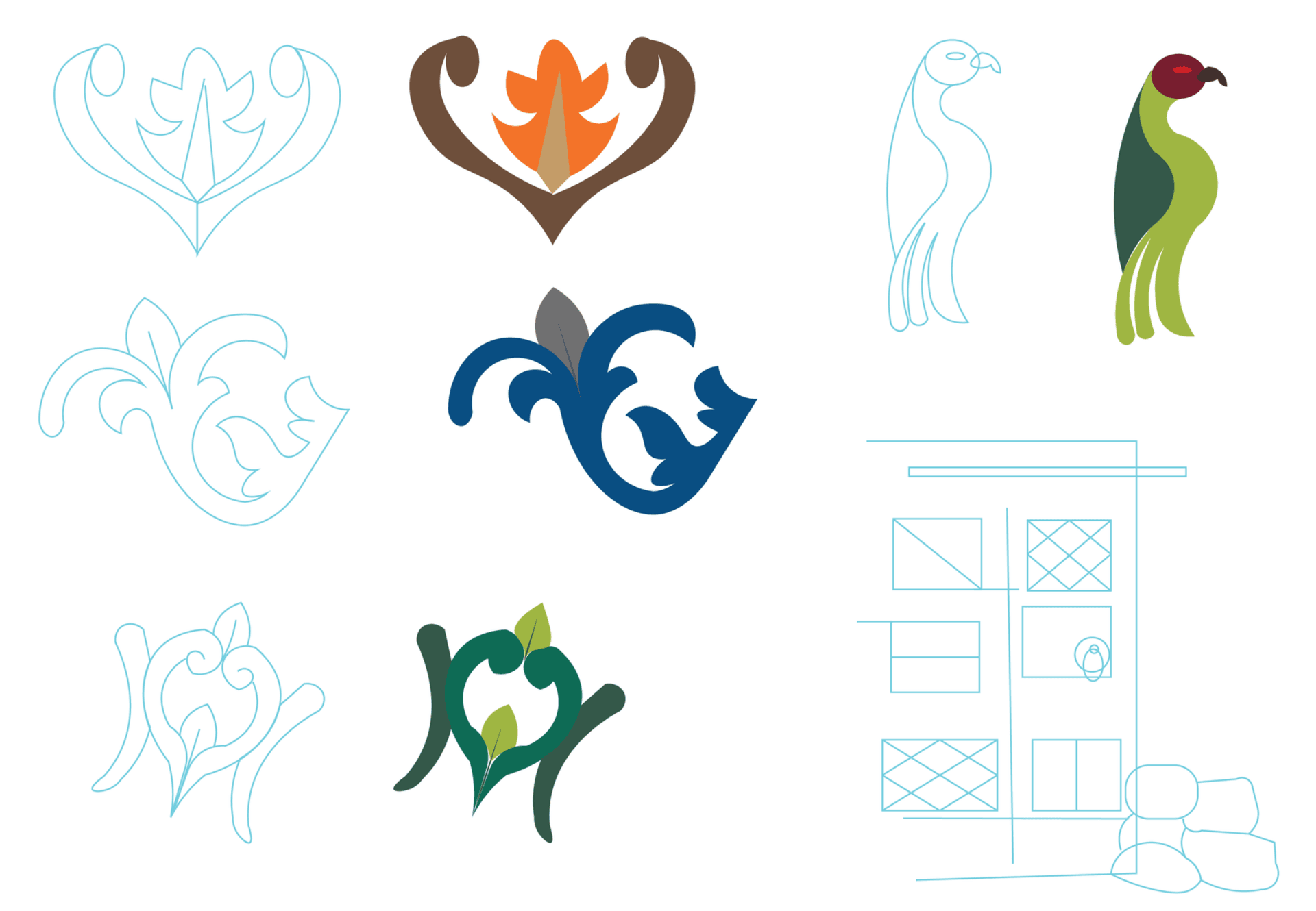 Motif development: from carving to vector
